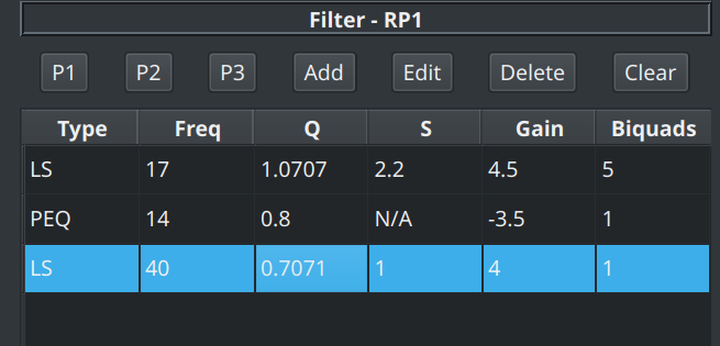 RP1 Take 2 Filters